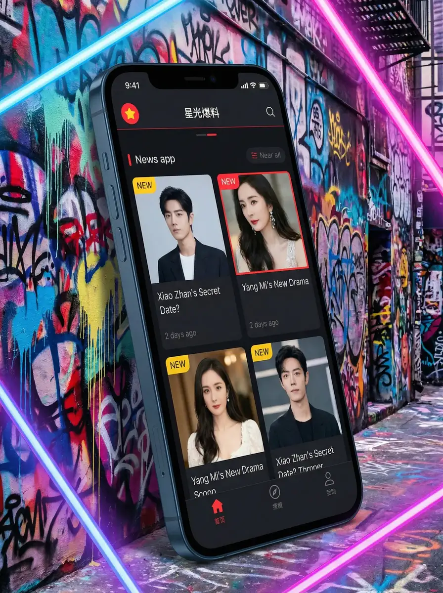 叶问的徒弟 APP界面展示 - 掌上吃瓜神器